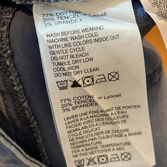 Tommy Bahama Straight Leg Chinos in blue size 33/32 - Picture 8 of 8